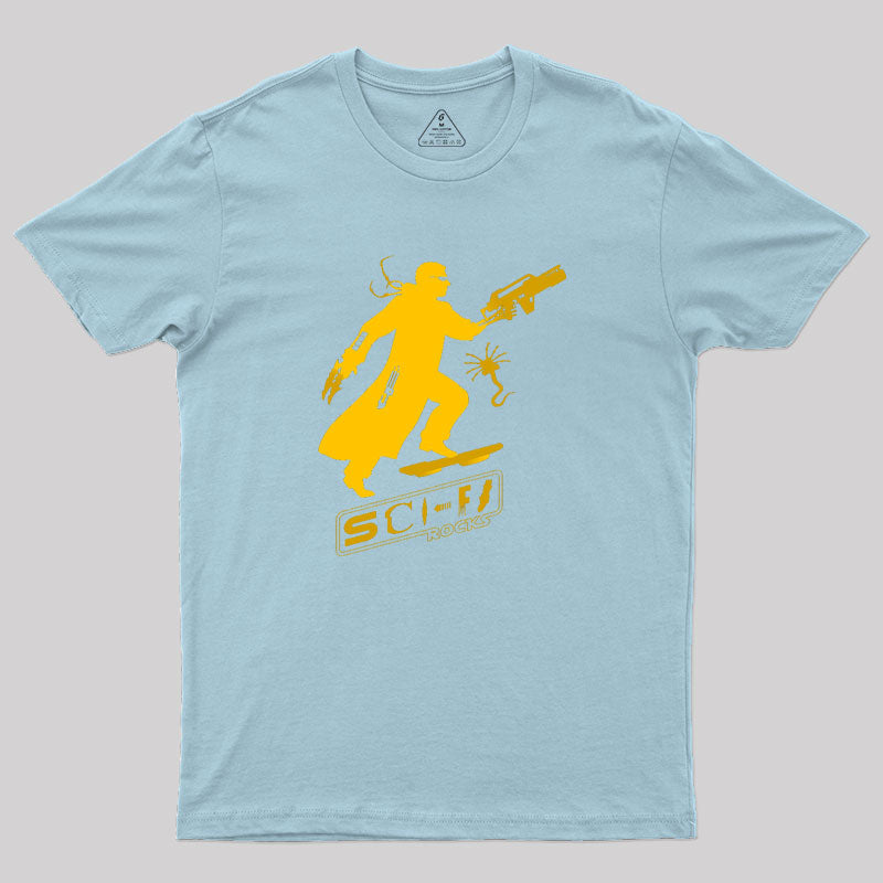 SCI-FI Rocks Geek T-Shirt