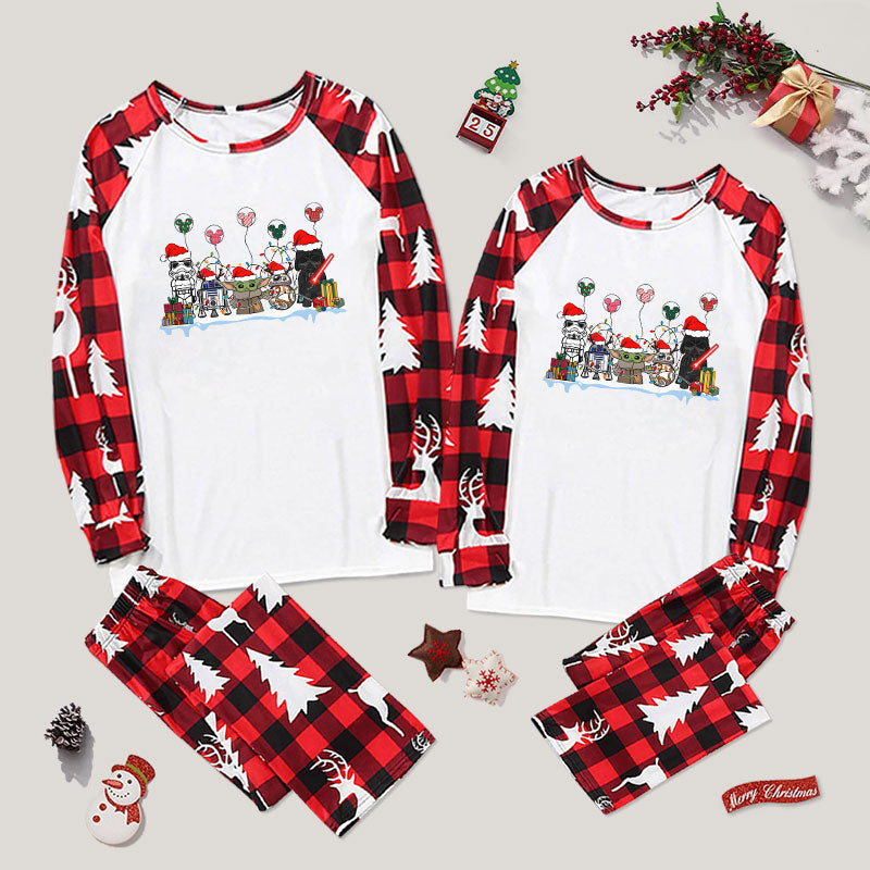 Scifi Friends Family Christmas Pajama Sets