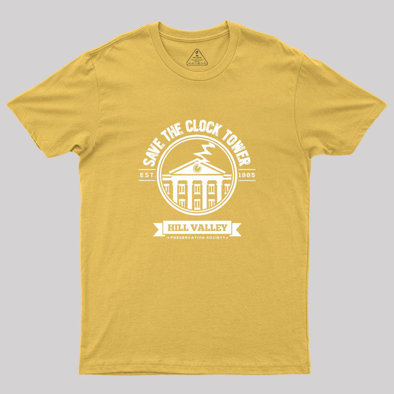 Save The Clock Tower Geek T-Shirt