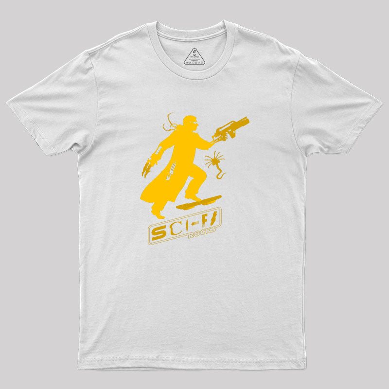 SCI-FI Rocks Geek T-Shirt