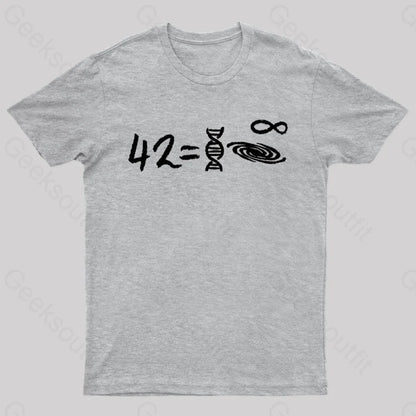 42 Equal To Everything T-Shirt Grey / S