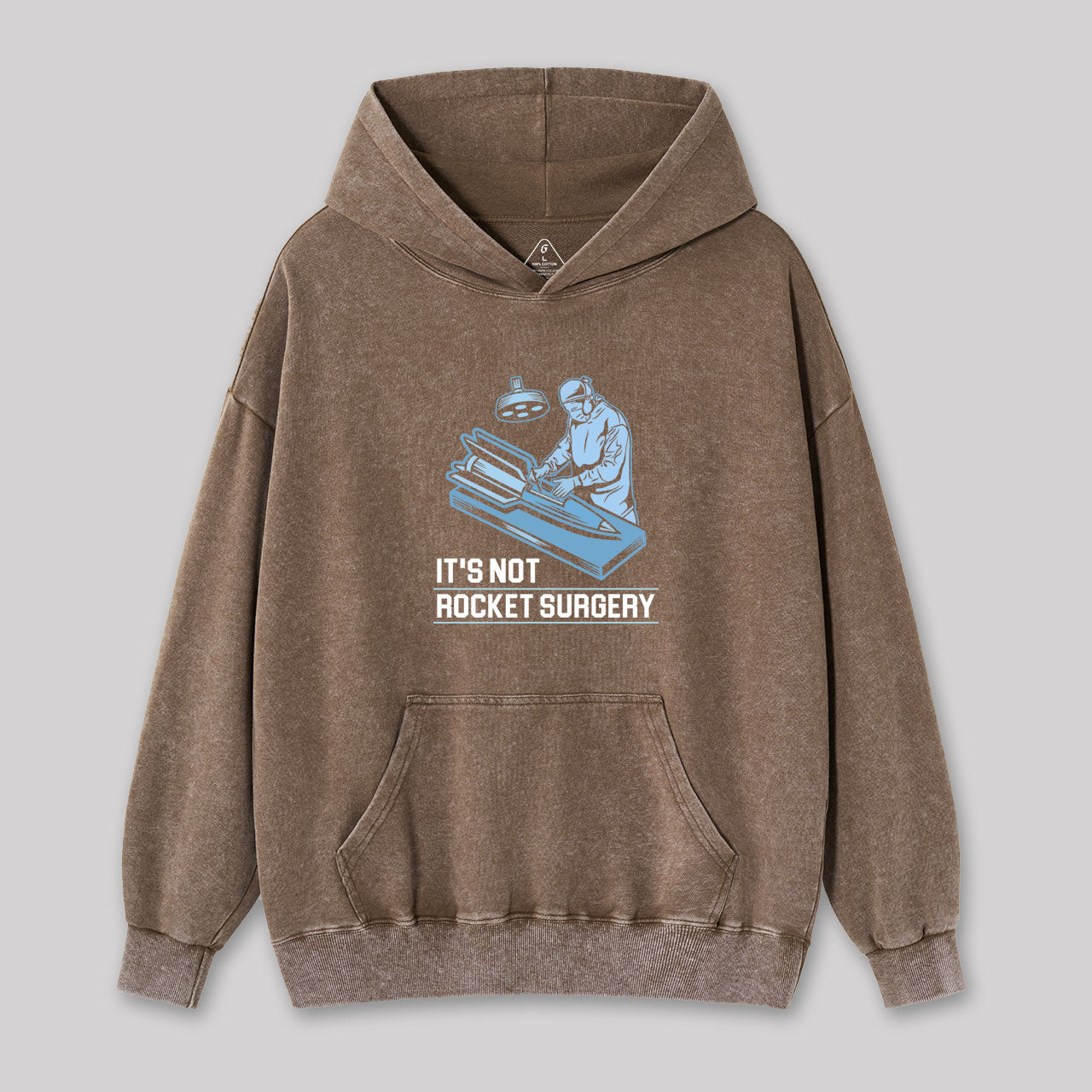 Rocket Surgery Washed Hoodie