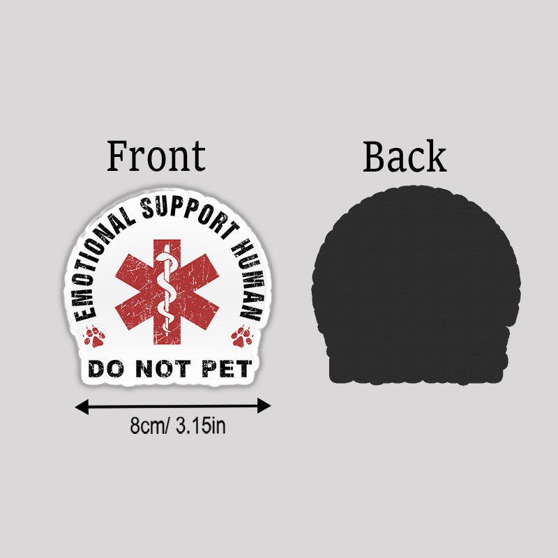 Emotional Support Human Refrigerator Magnet