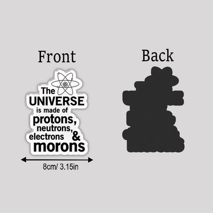 The Composition of the Universe Science Refrigerator Magnet