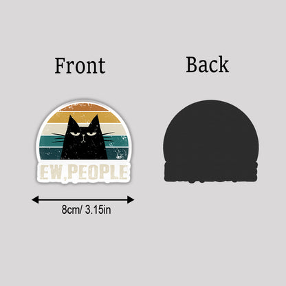 Ew People Funny Cat Refrigerator Magnet