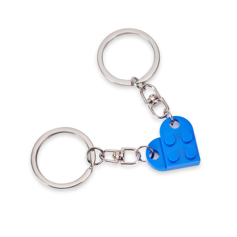 Building Blocks Love Keychain