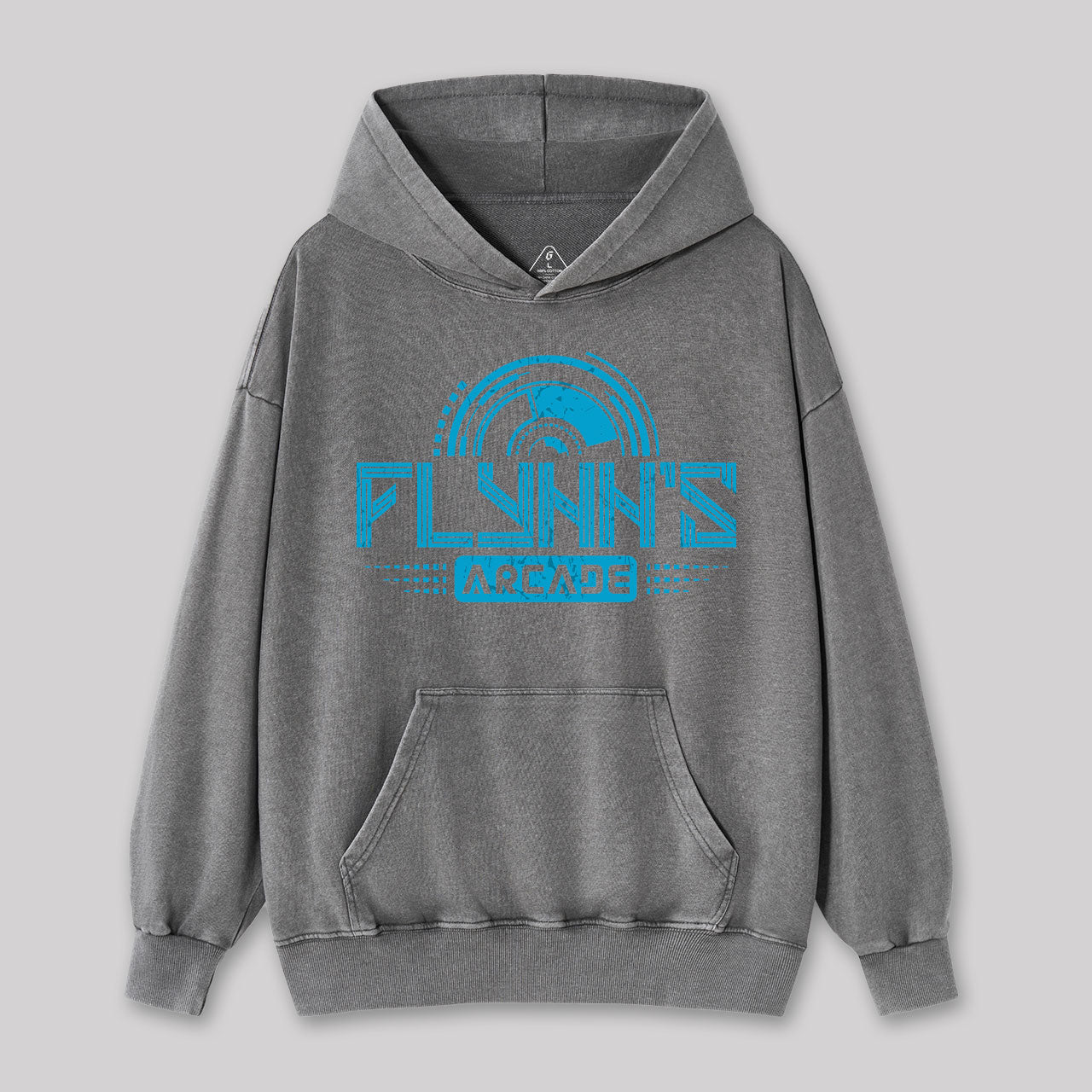 Flynn's Arcade Est 1982 Washed Hoodie