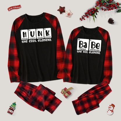 Funny Element Couple Pajama Sets