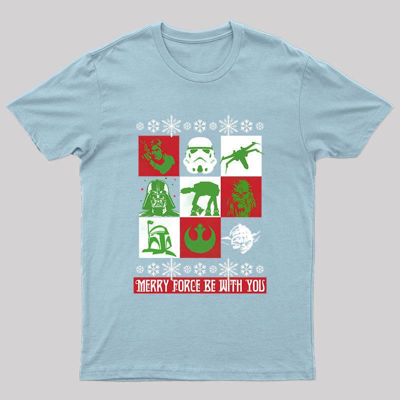 Merry Force Be With You T-Shirt