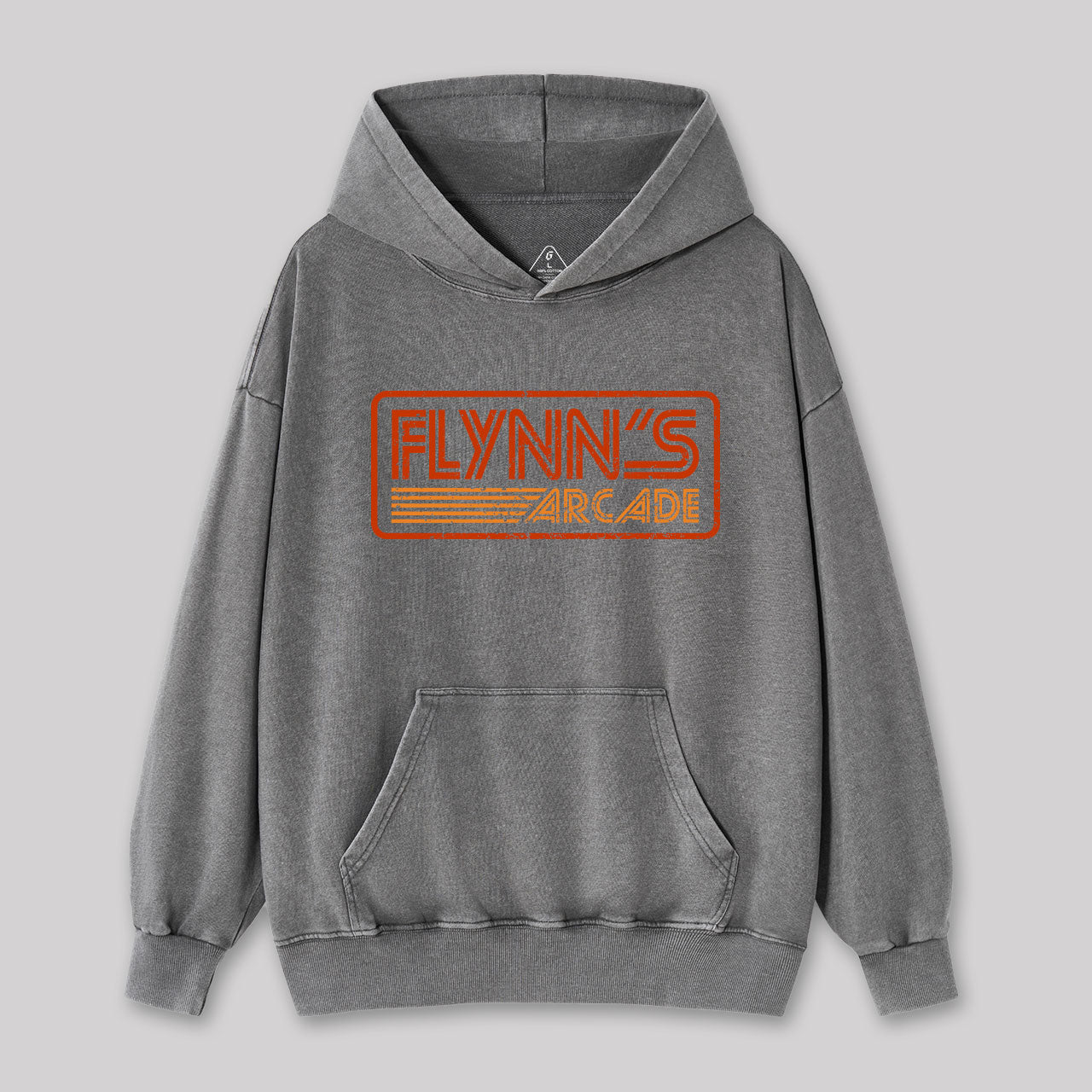 Flynn's Arcade 80s Washed Hoodie