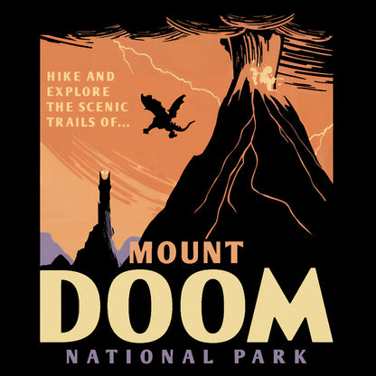 Mount Doom National Park Geek T-Shirt