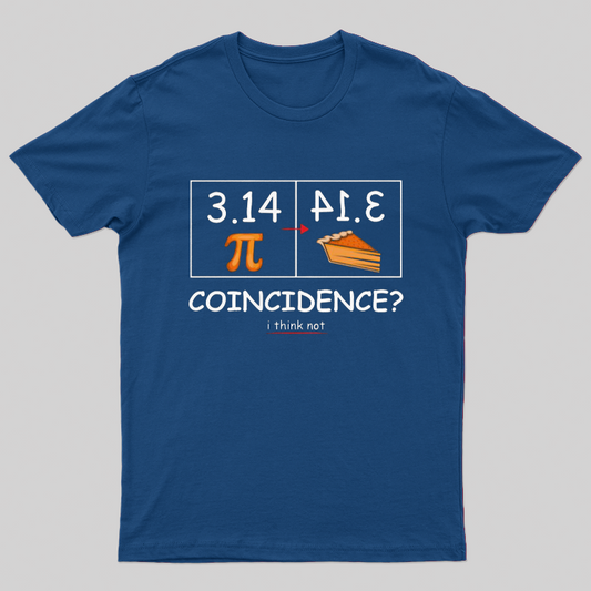 Pi Pie Math Professor T-Shirt