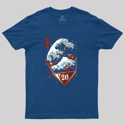 The Great Wave Of Dices T-Shirt