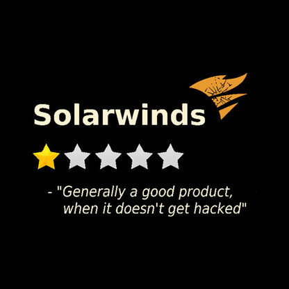 Solarwinds 1 Star Review Geek T-Shirt