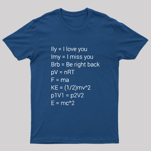 Funny Math Formula Nerd T-Shirt