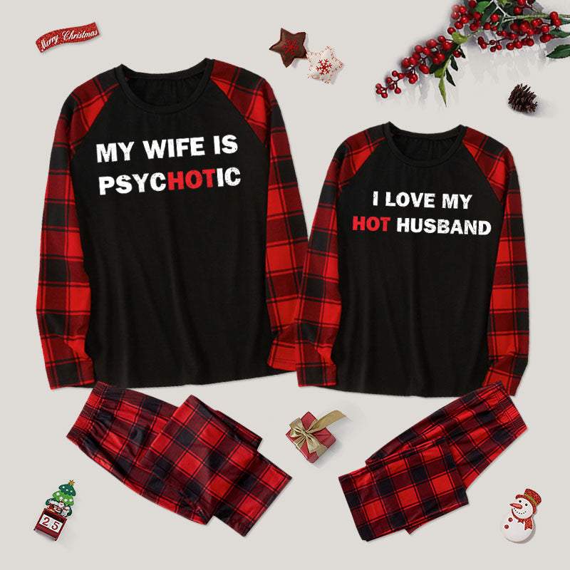 Funny Psychotic Couple Pajama Sets