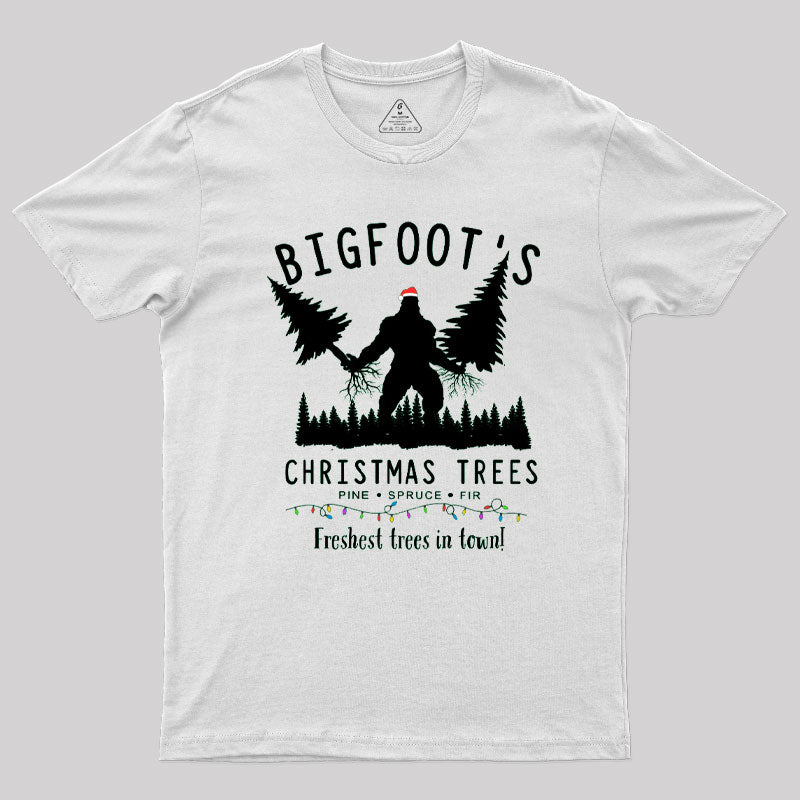 Bigfoot's Christmas Trees T-Shirt