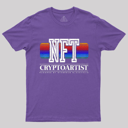 Nft Cryptoartist 80s Vibes T-Shirt