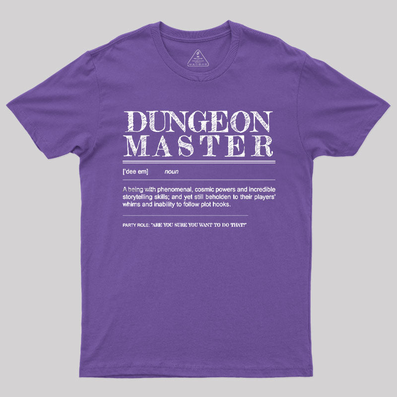 Dungeon Master Definition T-Shirt