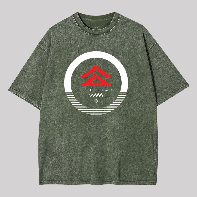 Honor Tsushima Geek Washed T-shirt