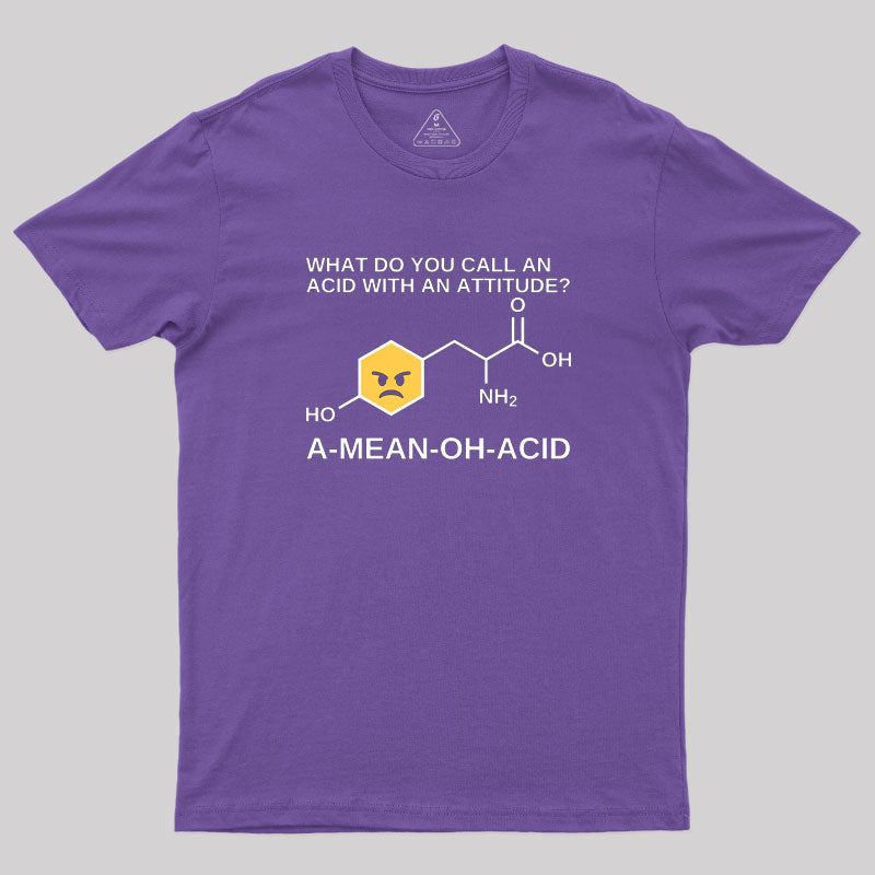 Humor Amino Acid Nerdy Chemistry T-Shirt