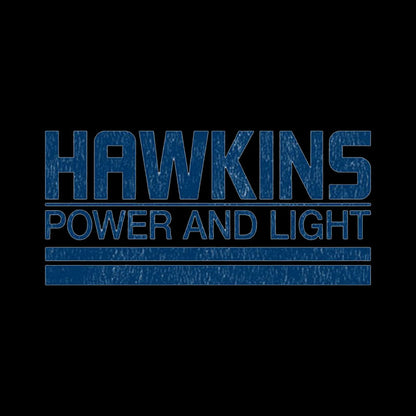 Hawkins Power and Light Geek T-Shirt