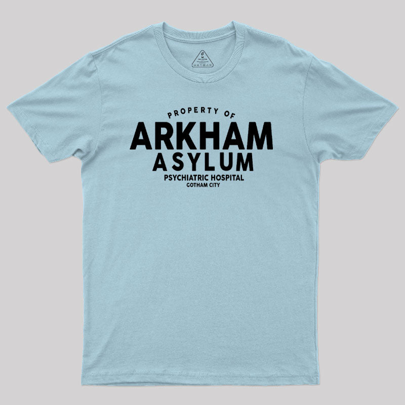 Arkham Asylum Psychiatric Hospital Geek T-Shirt