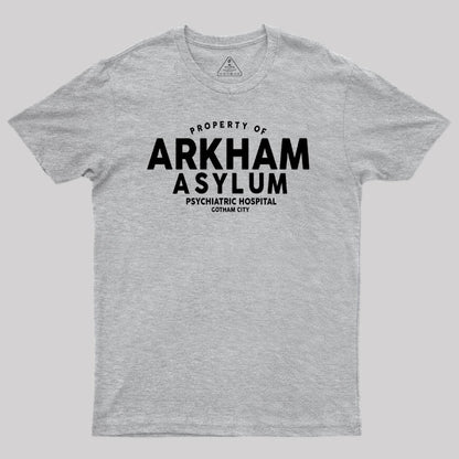 Arkham Asylum Psychiatric Hospital Geek T-Shirt