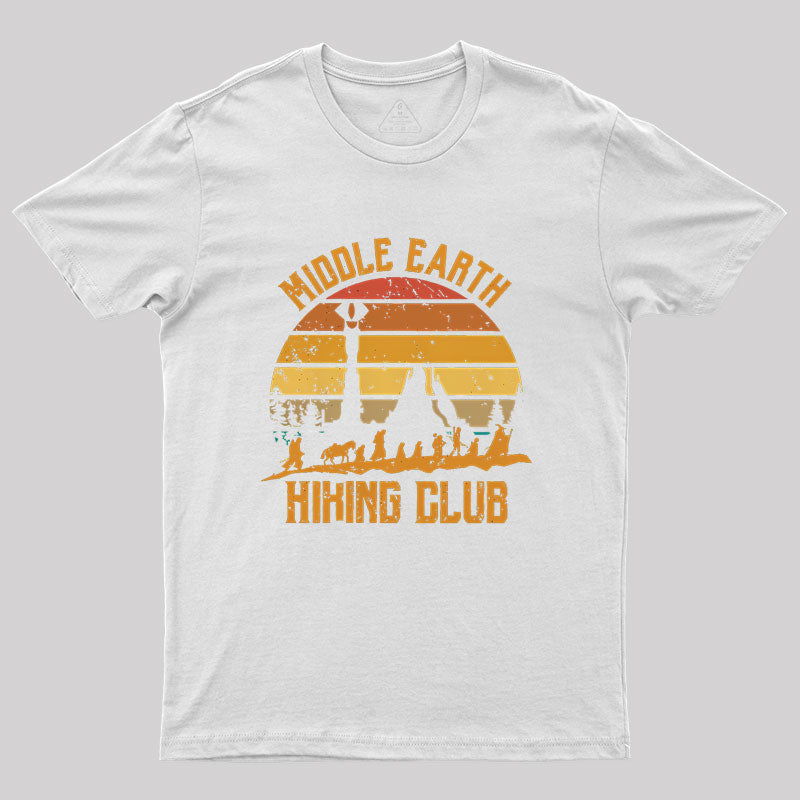 Middle Earth Hiking Club Geek T-Shirt