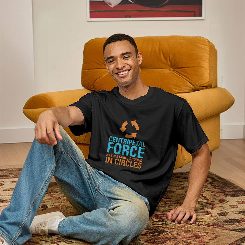 Centripetal Force Geek T-Shirt