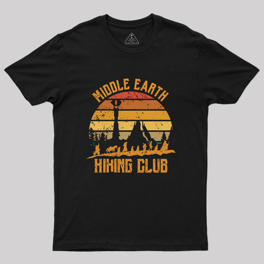 Middle Earth Hiking Club Geek T-Shirt