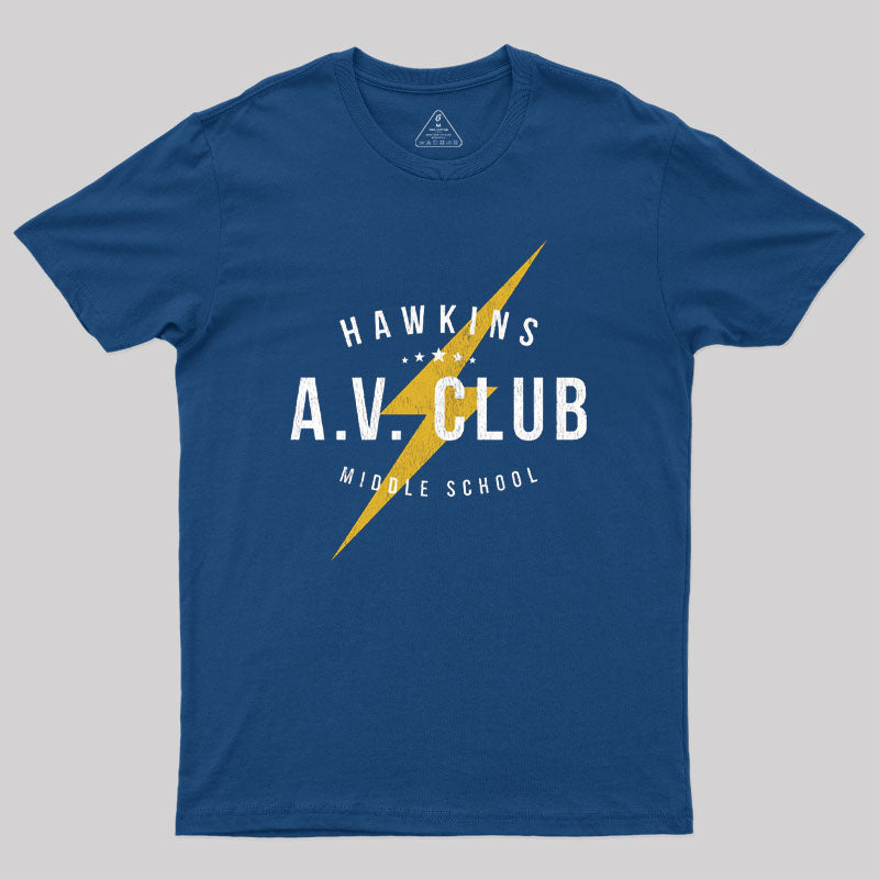 Hawkins A.V. Club Geek T-Shirt