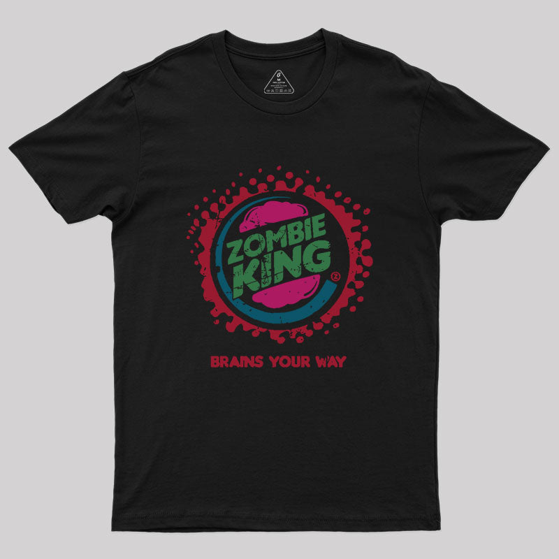 Zombie King Geek T-Shirt