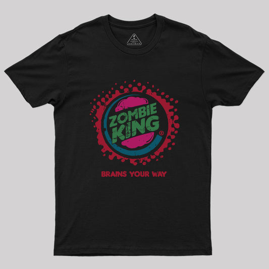 Zombie King Geek T-Shirt