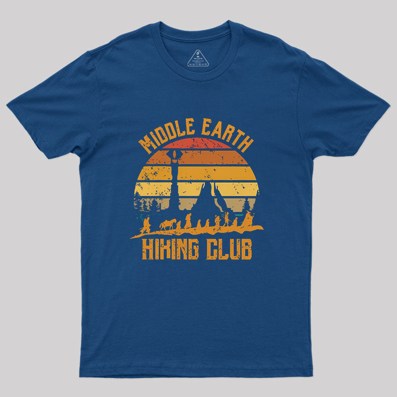 Middle Earth Hiking Club Geek T-Shirt