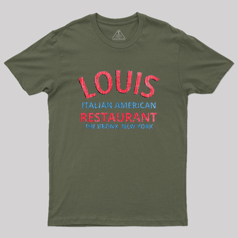 Louis Restaurant Godfather Geek T-Shirt