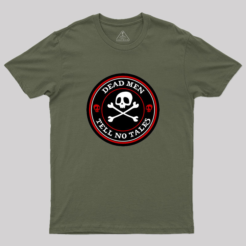 Dead Men Tell No Tales - Red Version Geek T-Shirt