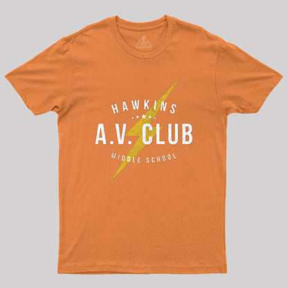 Hawkins A.V. Club Geek T-Shirt