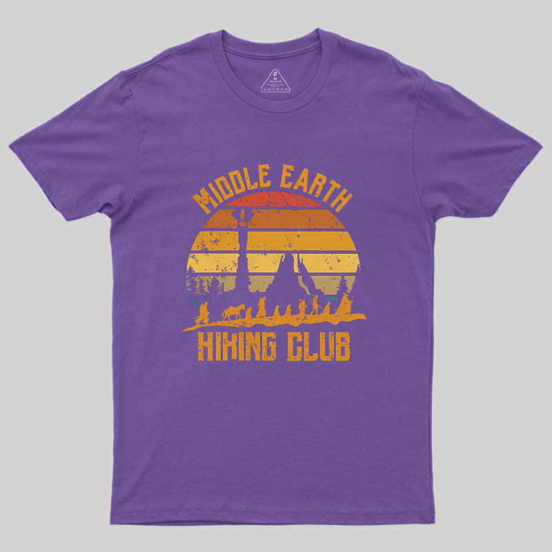 Middle Earth Hiking Club Geek T-Shirt