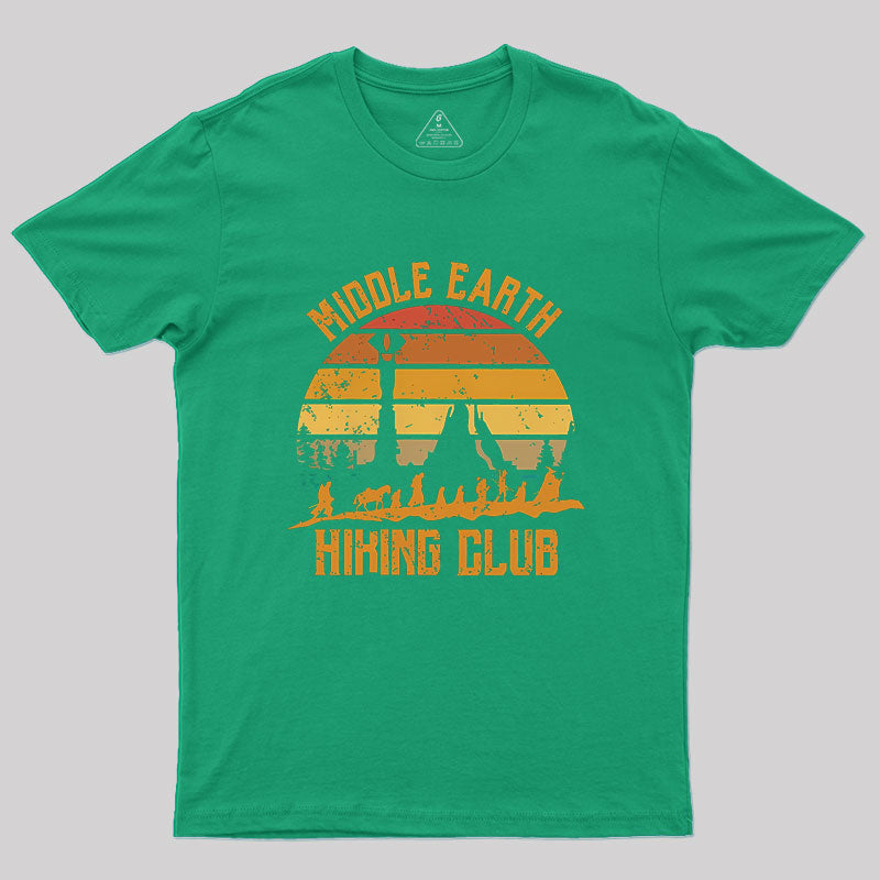 Middle Earth Hiking Club Geek T-Shirt