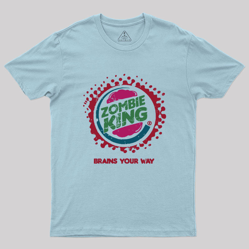 Zombie King Geek T-Shirt