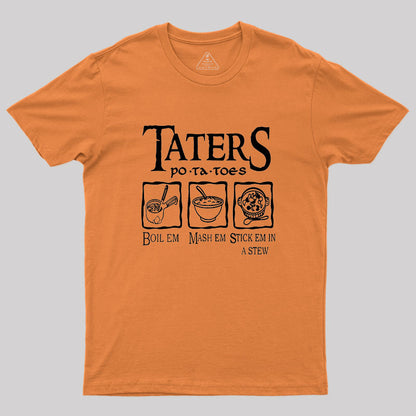 Taters Potatoes Geek T-Shirt