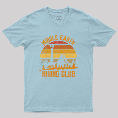 Middle Earth Hiking Club Geek T-Shirt