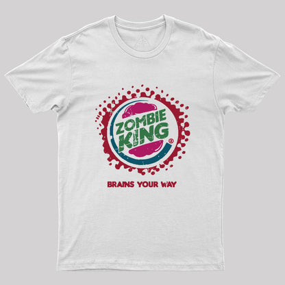 Zombie King Geek T-Shirt