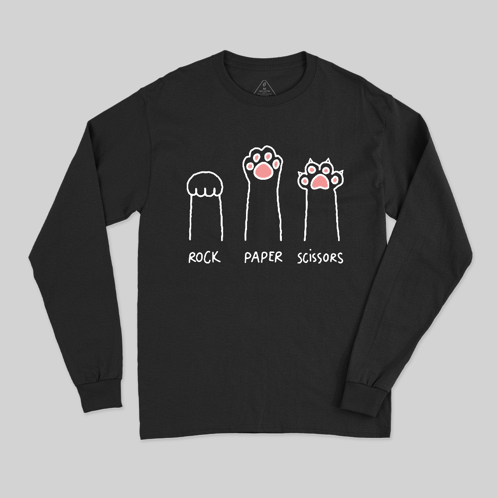 Cat Paw Long Sleeve T-Shirt