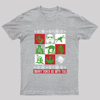 Merry Force Be With You T-Shirt