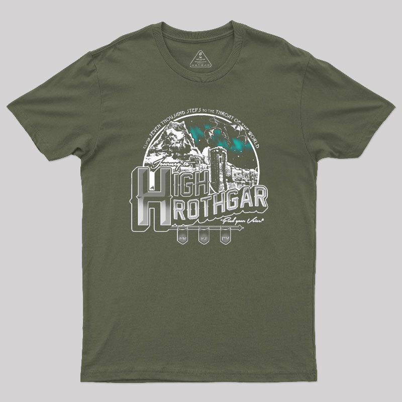 Journey to High Hrothgar T-Shirt