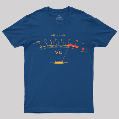 Volume VU Meter Vintage T-Shirt