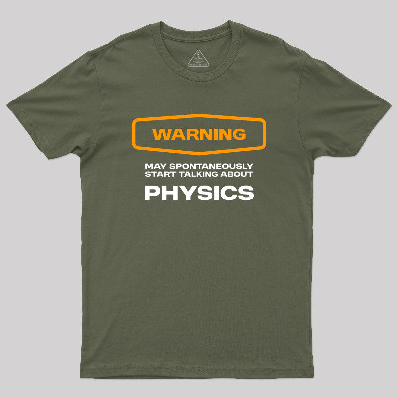 Funny Nerdy Warning T-Shirt