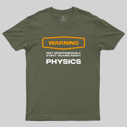 Funny Nerdy Warning T-Shirt